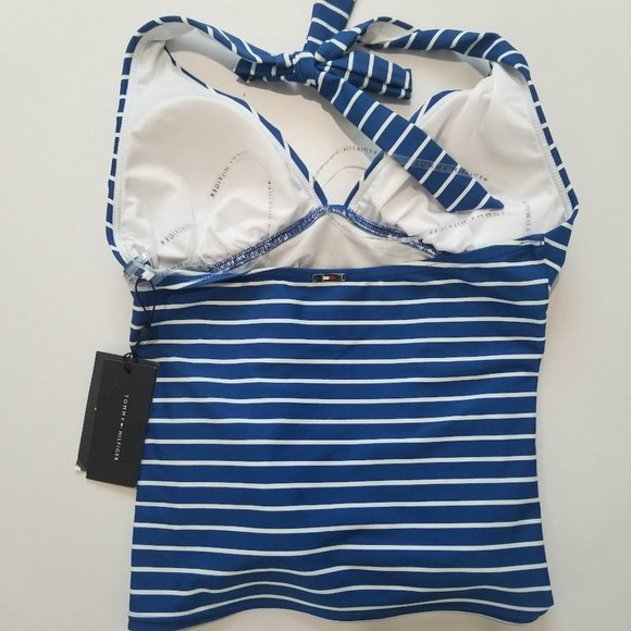 Tommy Hilfiger Tankini Tops Gulf Halter Tankini Top Size Small - Picture 5 of 8